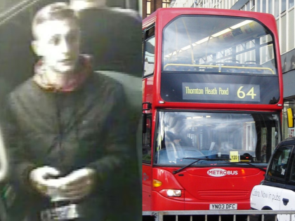 A passenger on a London bus was stabbed by a fellow commuter after the victim asked his as