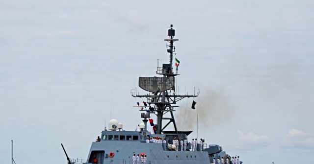Iran Says Warship 'Lost Its Balance,' Capsized While in Port for Repairs