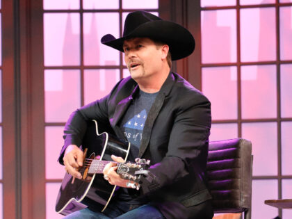NASHVILLE, TENNESSEE - MARCH 24: Country artist John Rich performs on the set of "Can