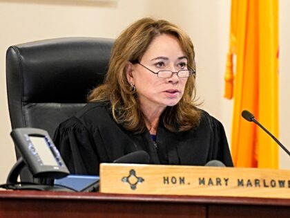 Judge Mary Marlowe Sommer presides during actor Alec Baldwin's trial, Thursday, July 11, 2