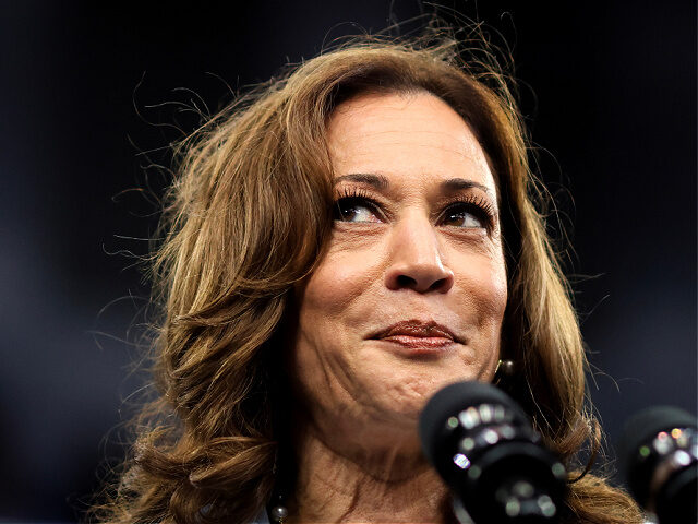 US Vice President Kamala Harris during a campaign event in Atlanta, Georgia, US, on Tuesda