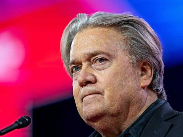Steve Bannon speaks at the Conservative Political Action Conference, CPAC 2023, Friday, Ma