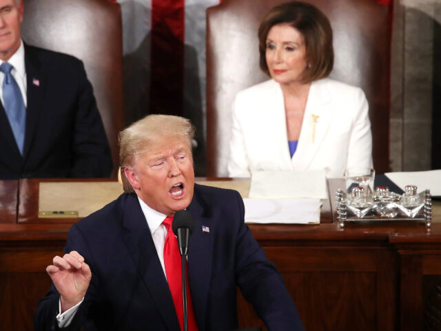 President Trump Gives State Of The Union Address