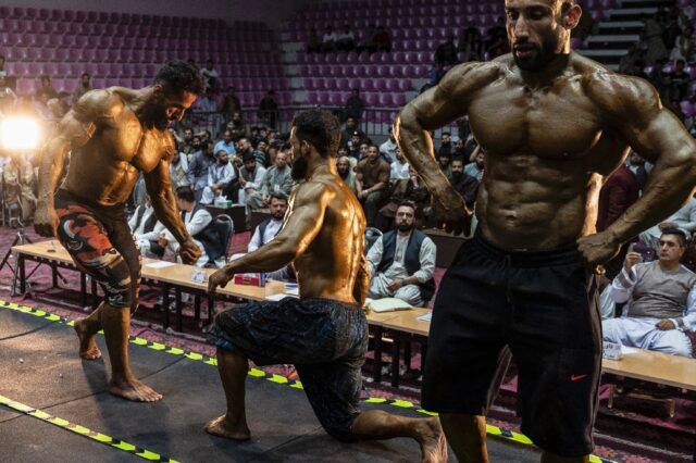 Bodybuilders vie for Mr Afghanistan crown, modestly - Breitbart