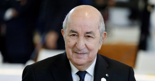 Algerian President Tebboune Announces Re-Election Bid