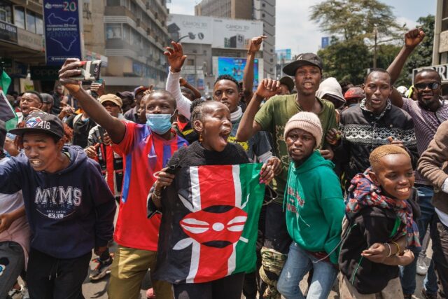 Anti-government protests have rocked Kenya for more than a month