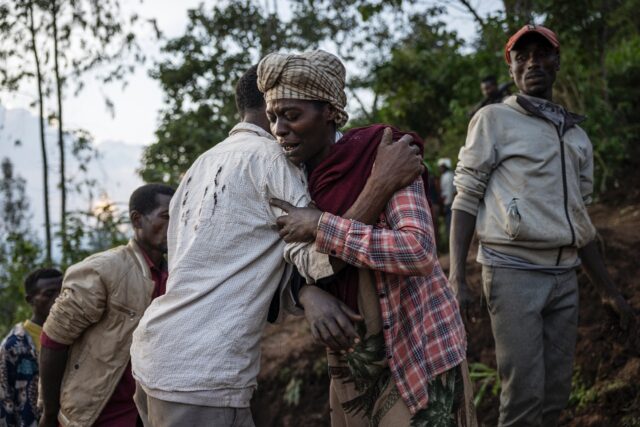 At least 257 people have died in the landslide