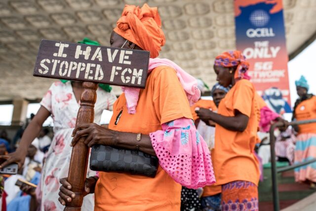 The bill to repeal a ban on female genital mutilation has been making its way through Gamb