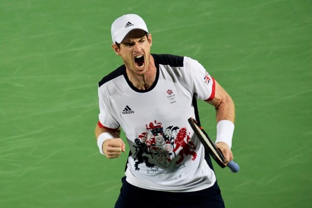 Britain's Andy Murray is a two-time Olympic gold medallist