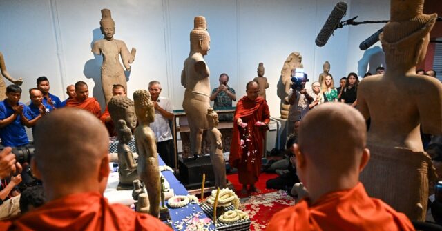 Cambodian Artifacts Returned from MET Collection