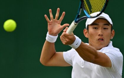 Chinese teen qualifier Shang Juncheng defeated Australia's Max Purcell to reach his second