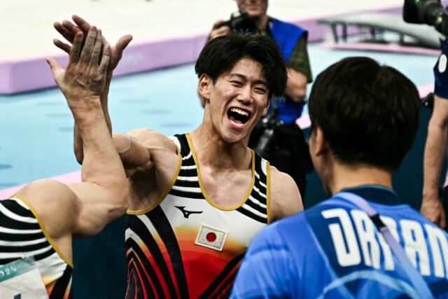 Daiki Hashimoto was the hero for Japan as China crumbled with men's team gold seemingly in