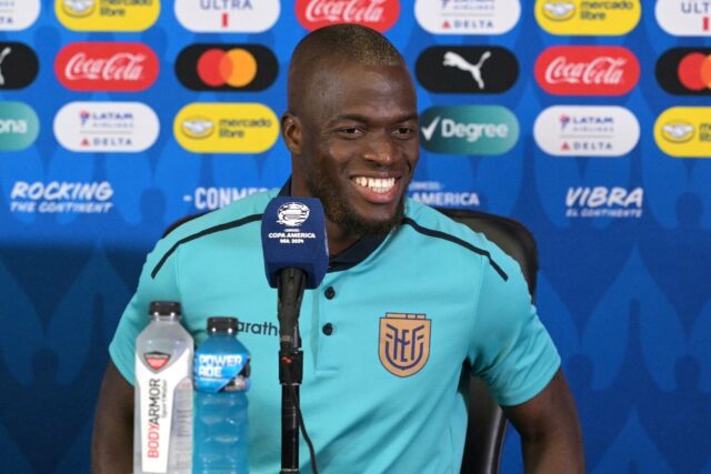 Ecuador forward Enner Valencia says his team have the 'personality' to take on world champ