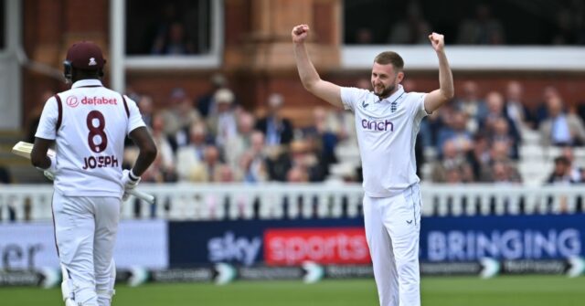 England on Brink of Victory Over West Indies