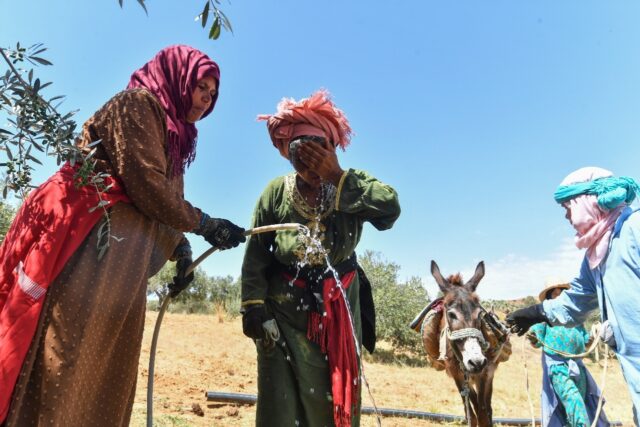 'Most families come to fetch water while we're working, and sometimes we can't do both,' s