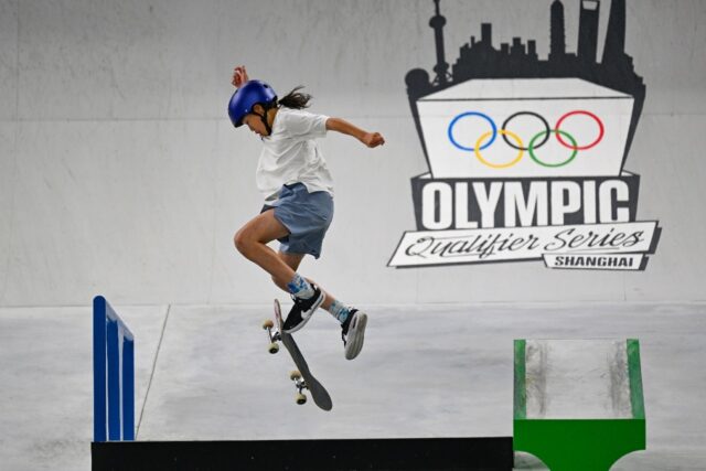 Japan's Onodera Ginwoo has been named in Japan's skateboarding team for the Paris Olympics