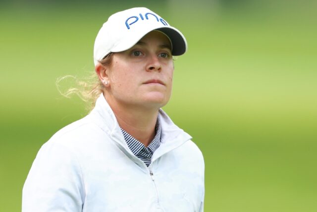 Lauren Coughlin of the United States fired a four-under par 68 to seize a one-stroke lead