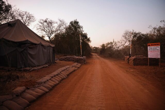 The early morning raid came in a remote area outside the town of White River in the northe