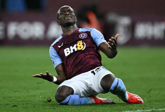 Moussa Diaby spent one season with Aston Villa