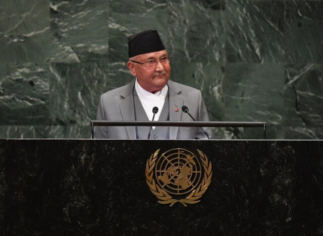 Nepal's Prime Minister KP Sharma Oli, who takes up the top job for a fourth time