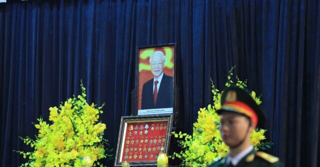 Leaders Gather for Nguyen Phu Trong's Funeral