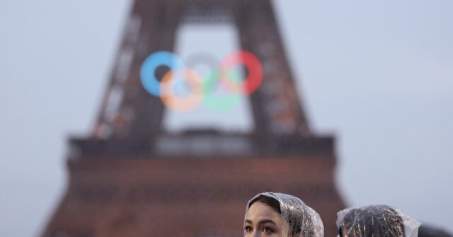 Olympic Games in rain