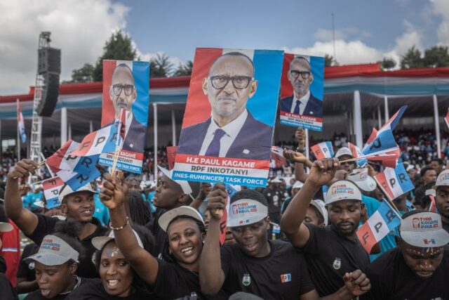 Rwandan President Paul Kagame has won three previous elections with more than 93 of the vo