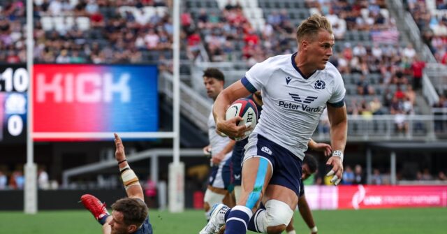 Duhan van der Merwe Equals Scotland Try-Scoring Record