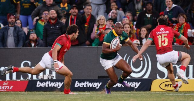 South Africa Defeats Portugal 64-21 in Rugby Test