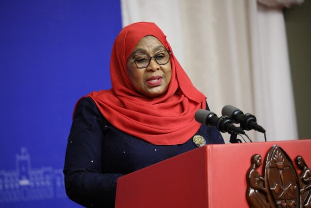 Tanzanian President Samia Suluhu Hassan took office in 2021