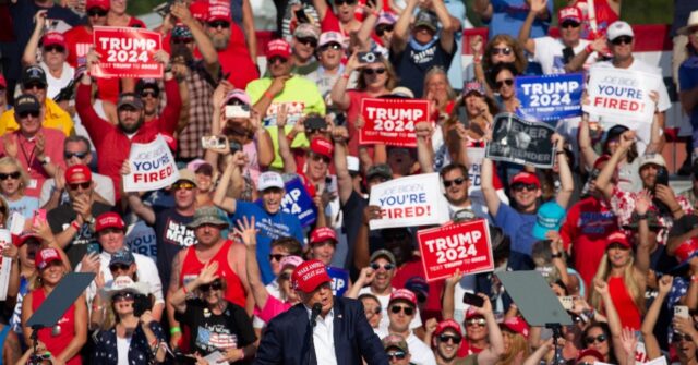 Trump holds first outdoor rally since attempted assassination - Breitbart