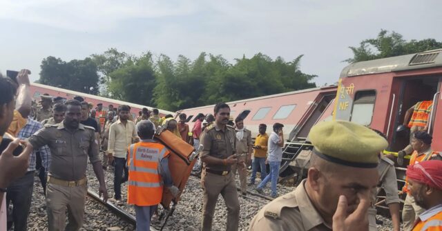 Chandigarh-Dibrugarh Express Derailment in Uttar Pradesh