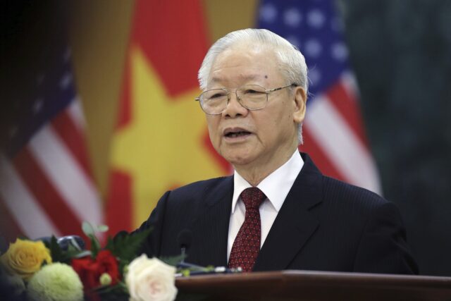 Vietnam Communist Party Chief Nguyen Phu Trong, The Country's Most ...