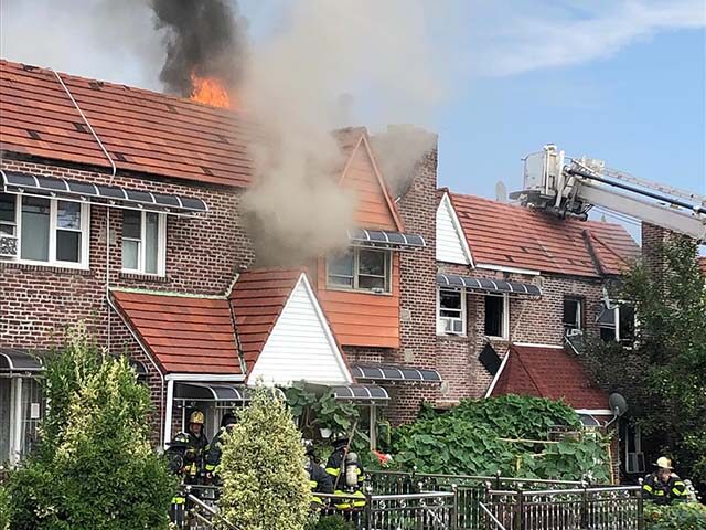 At about 4 p.m. Saturday, the FDNY responded to a call for a fire in a private dwelling at