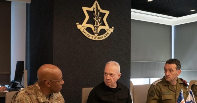 NextImg:U.S. Joint Chiefs Chairman Meets Israeli Defense Minister, IDF Chief of Staff