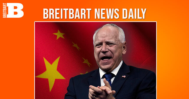 Breitbart News Daily Podcast Ep. 593: Peter Schweizer on Tim Walz’s Communist China Connections