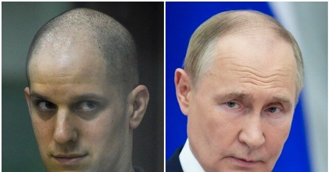 Russia to Consider Allowing Freed Hostage Evan Gershkovich to Interview Vladimir Putin