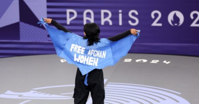 Olympic Refugee Breaker Disqualified for ‘Free Afghan Women’ Cape