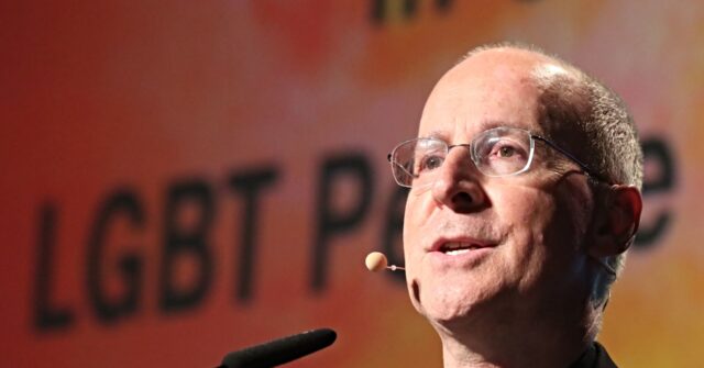Gay Priest-Painter Makes New Icon for Father James Martin’s LGBT Event