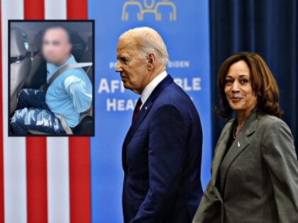 RALEIGH, USA - MARCH 26: US President Joe Biden (L) along with vice president Kamala Harri