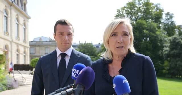 Le Pen Vows Vote of No Confidence if Macron Installs Any Leftist Gov't