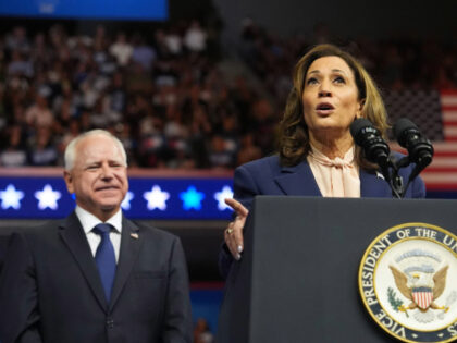 Kamala Harris And Running Mate Tim Walz Make First Appearance Together In Philadelphia