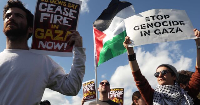 Anti-Israel Radicals Block 405 Freeway in Kamala Harris's L.A.