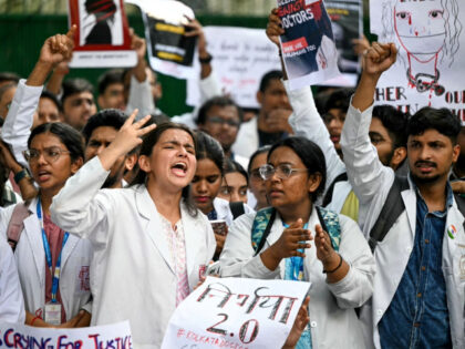 INDIA-WOMEN-DOCTORS-STRIKE