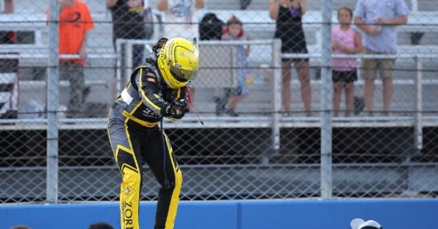 VIDEO: NASCAR Truck Series Driver Dislocates Shoulder During Victory Celebration