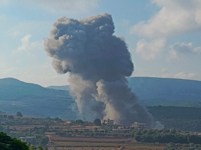 Lebanon airstrike (Kavnat Haju / AFP via Getty)