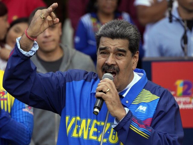 Venezuela's President Nicolas Maduro speaks to supporters during an event marking You