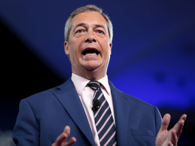 Farage: Left Coming After Me Because They’re ‘Terrified’ of Losing Working Class 