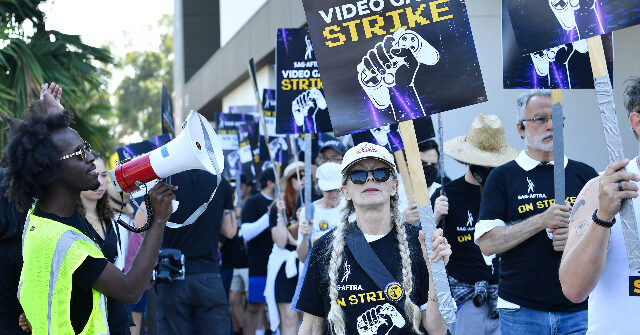 SAG-Aftra Union Performers Call for AI Protections in Video Games, Picket Disney