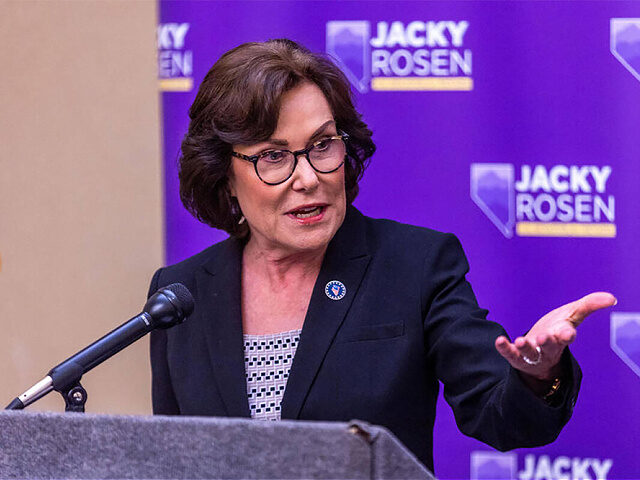 U.S. Sen. Jacky Rosen, D-Nev., on Aug. 18, 2023, in Las Vegas. (L.E. Baskow/Las Vegas Revi